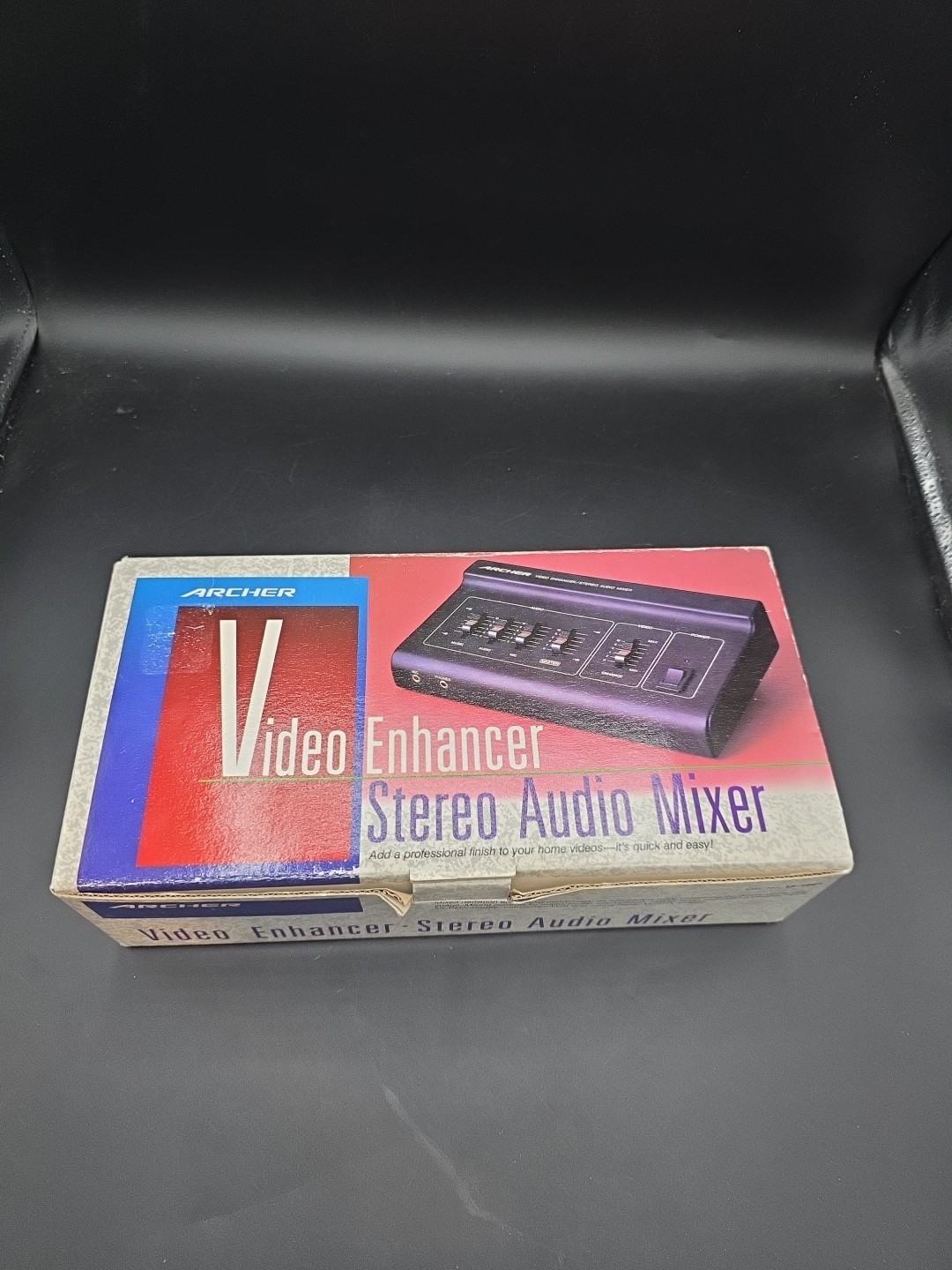 Vtg Archer Video Enhancer Stereo Audio Mixer 15-1961 music soundtrack mixing BN