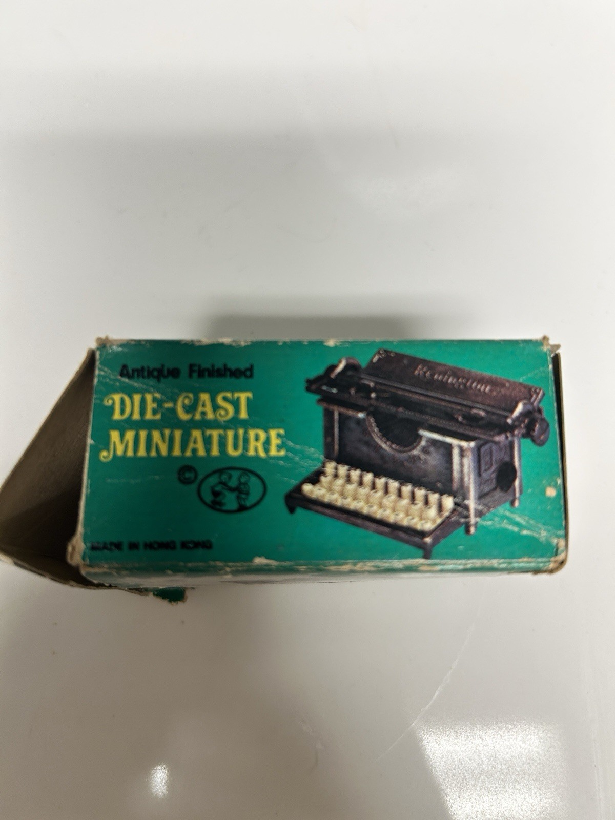 Miniature Remington Typewriter Pencil Sharpener Die Cast Metal Vintage