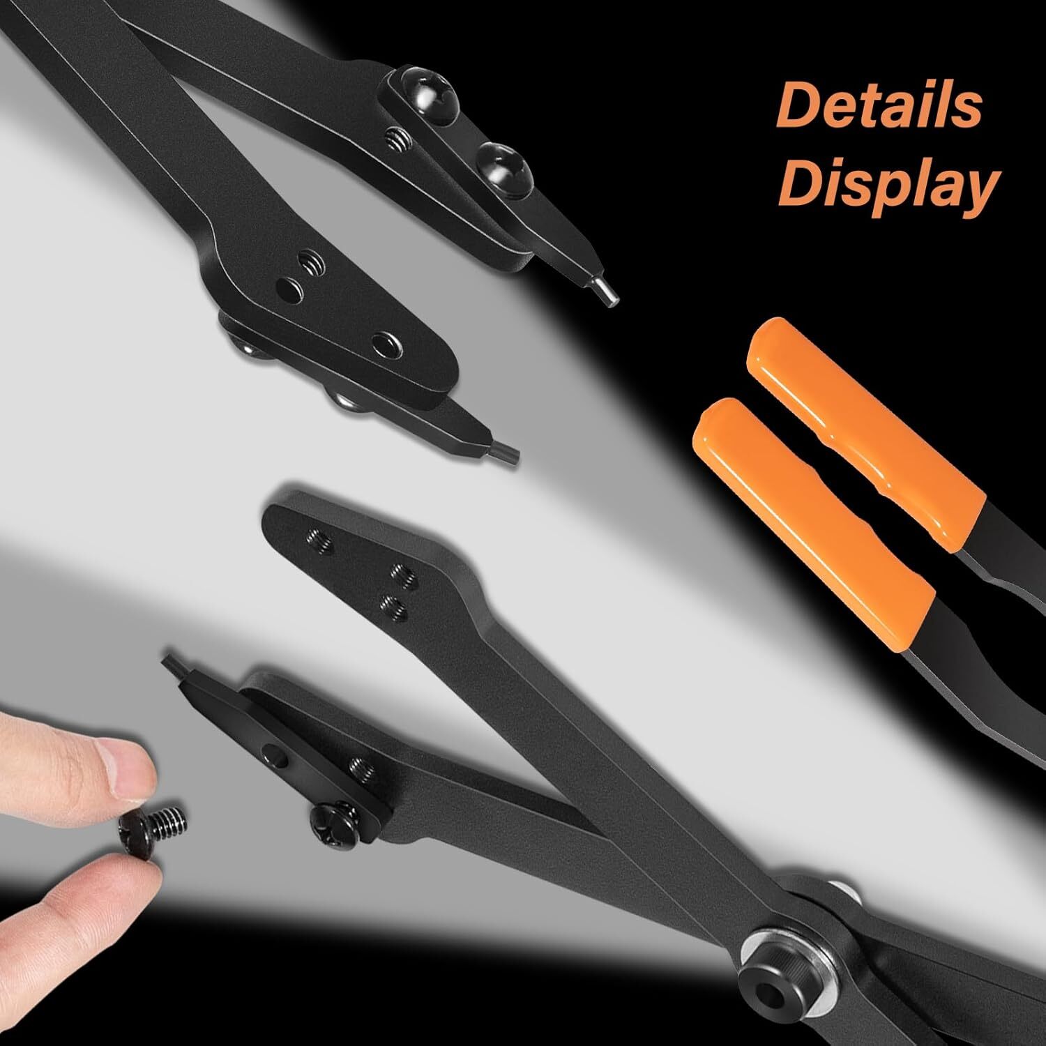 1489 26" Internal Retaining Ring Pliers with Interchangeable Tips for Lang Tools