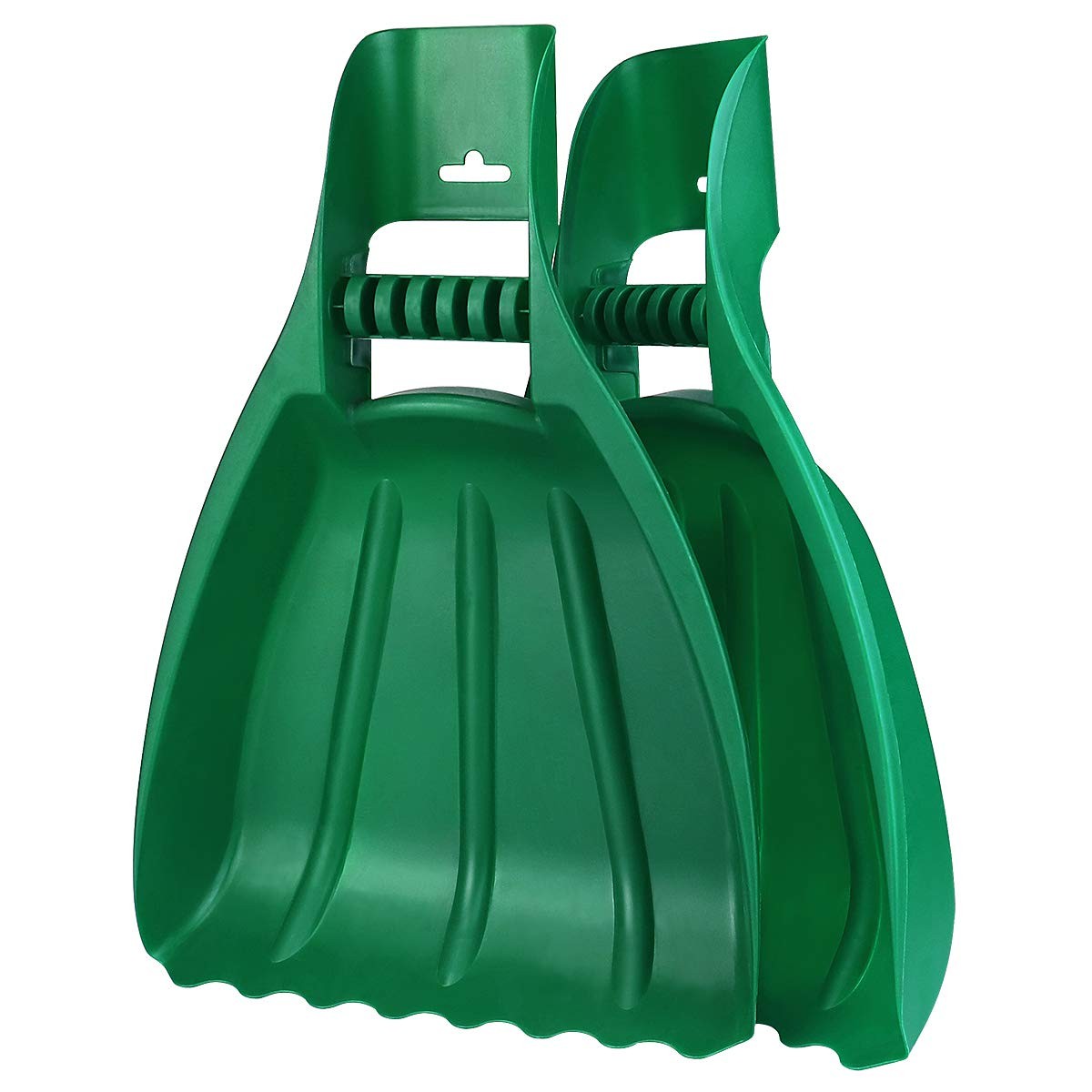 Large Leaf Scoops and Hand Rake Claw for Easy Lawn Cleanup and Debris Removal
