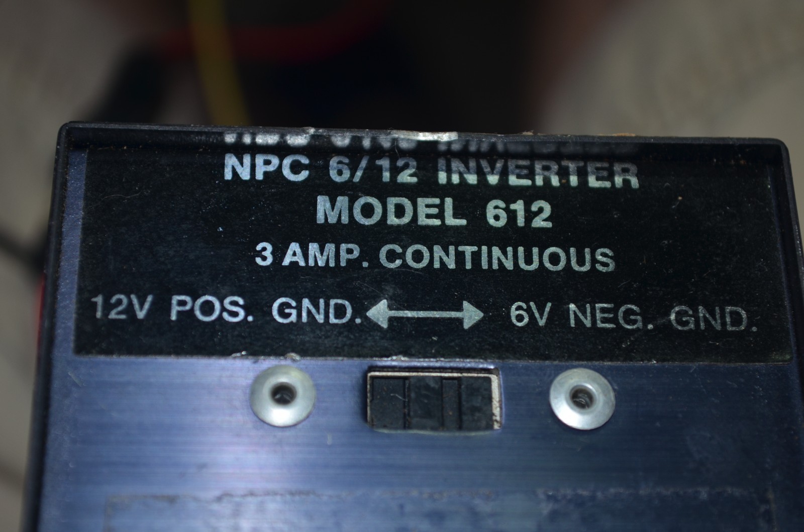 NPC Electronics Model 612 POWER INVERTER (b160)