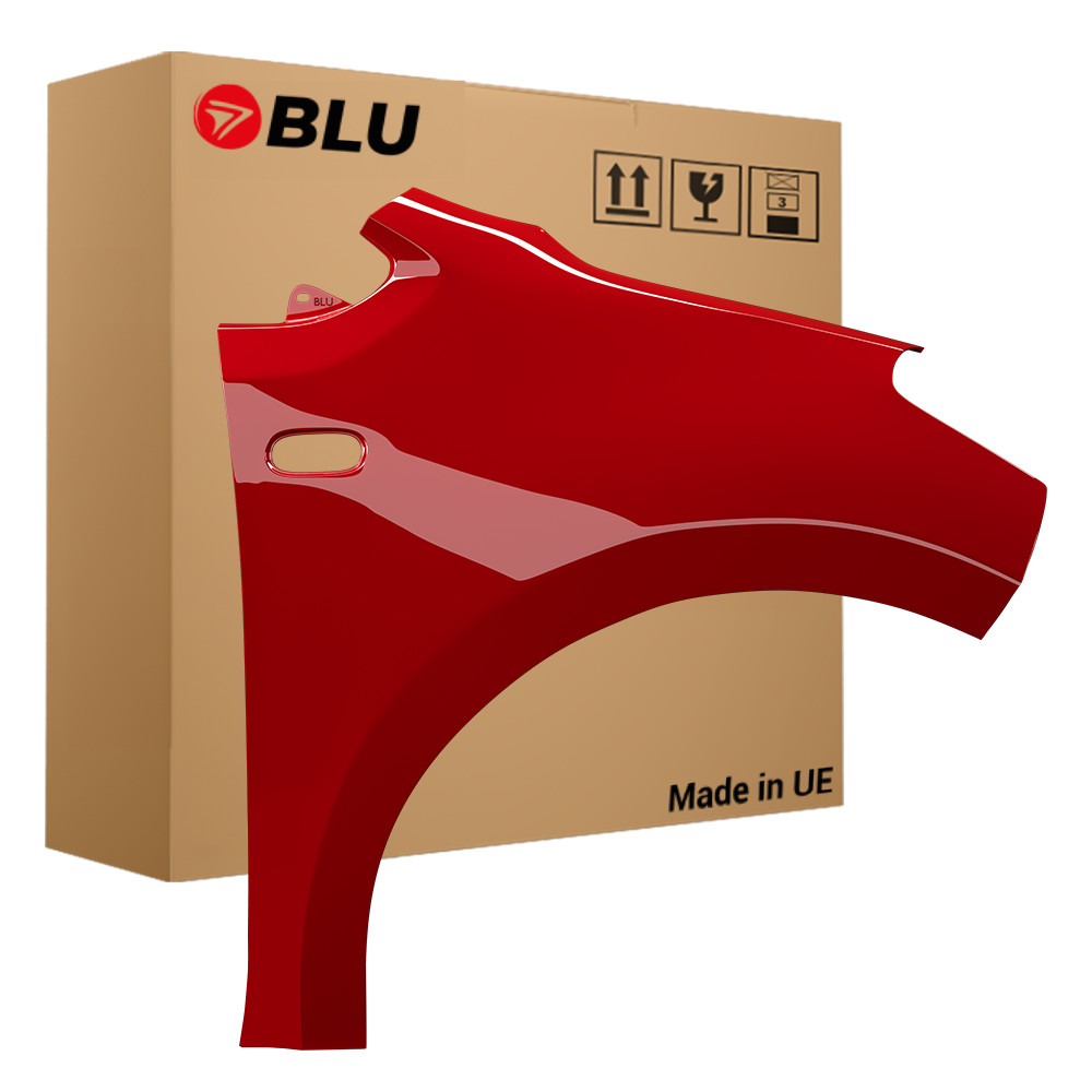 Fender for VW Up! LY3D Right Red 2012-2016 Front Painted New