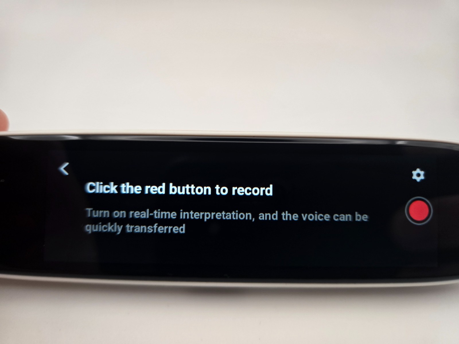 A26s Smart Voice Scan Translator Pen, Real Time Language Translator, Touchscreen