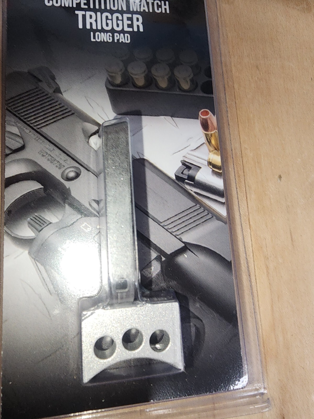 Wilson Combat Match Comp 3 hole Target Trigger 1911 1991 or clone Custom Trigger