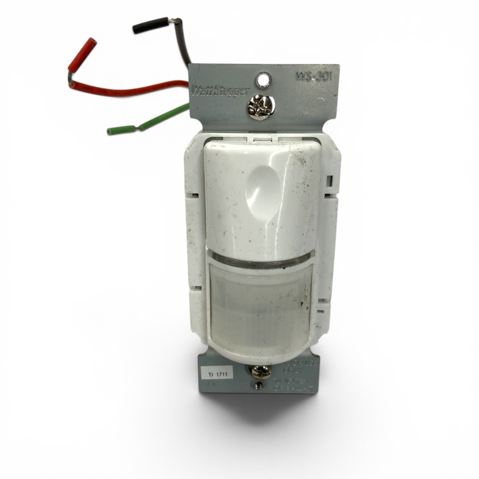 WattStopper Legrand WS-301 PIR Wall Switch Occupancy Sensor White