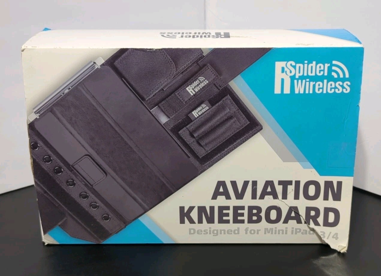 Rspider Wireless Aviation Kneeboard Designed For Mini Ipad 3/4 Fast Shipment