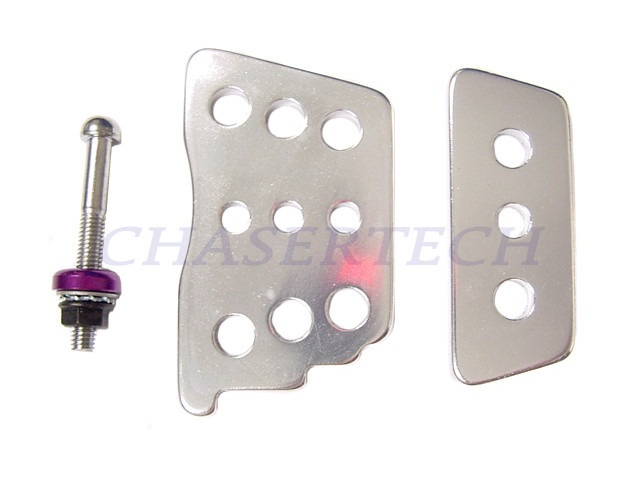 New Tektro MTB Road Trekking Bicycle Bike Anti Chain Jam Plates Silver