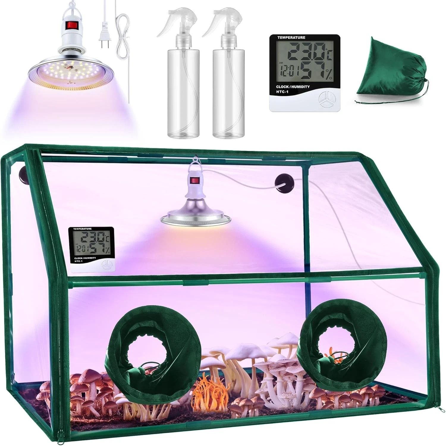 Large Still Air Box Mushroom Grow Tent, 30X20X20 in Mycology Fume Hood Propagati