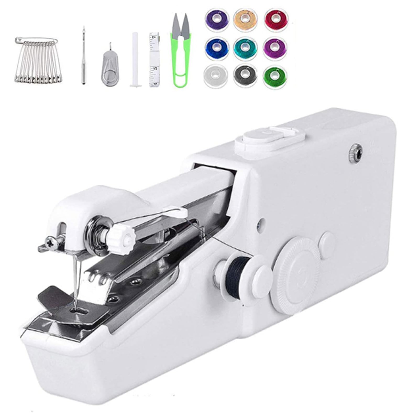 Handheld Sewing Machine Portable Mini Hand Held Sewing Machine Cordless Elect...