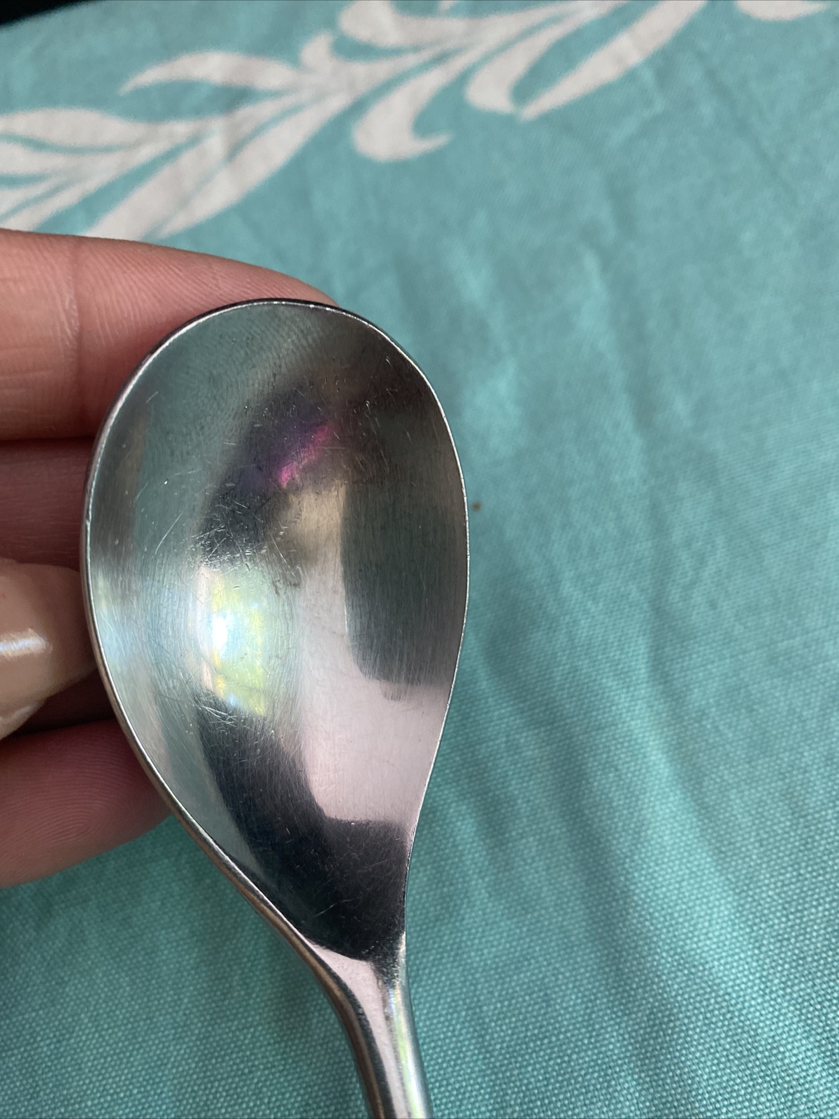 1 Forge WF Tear Drop Stainless Steel Korea Teaspoon Flatware