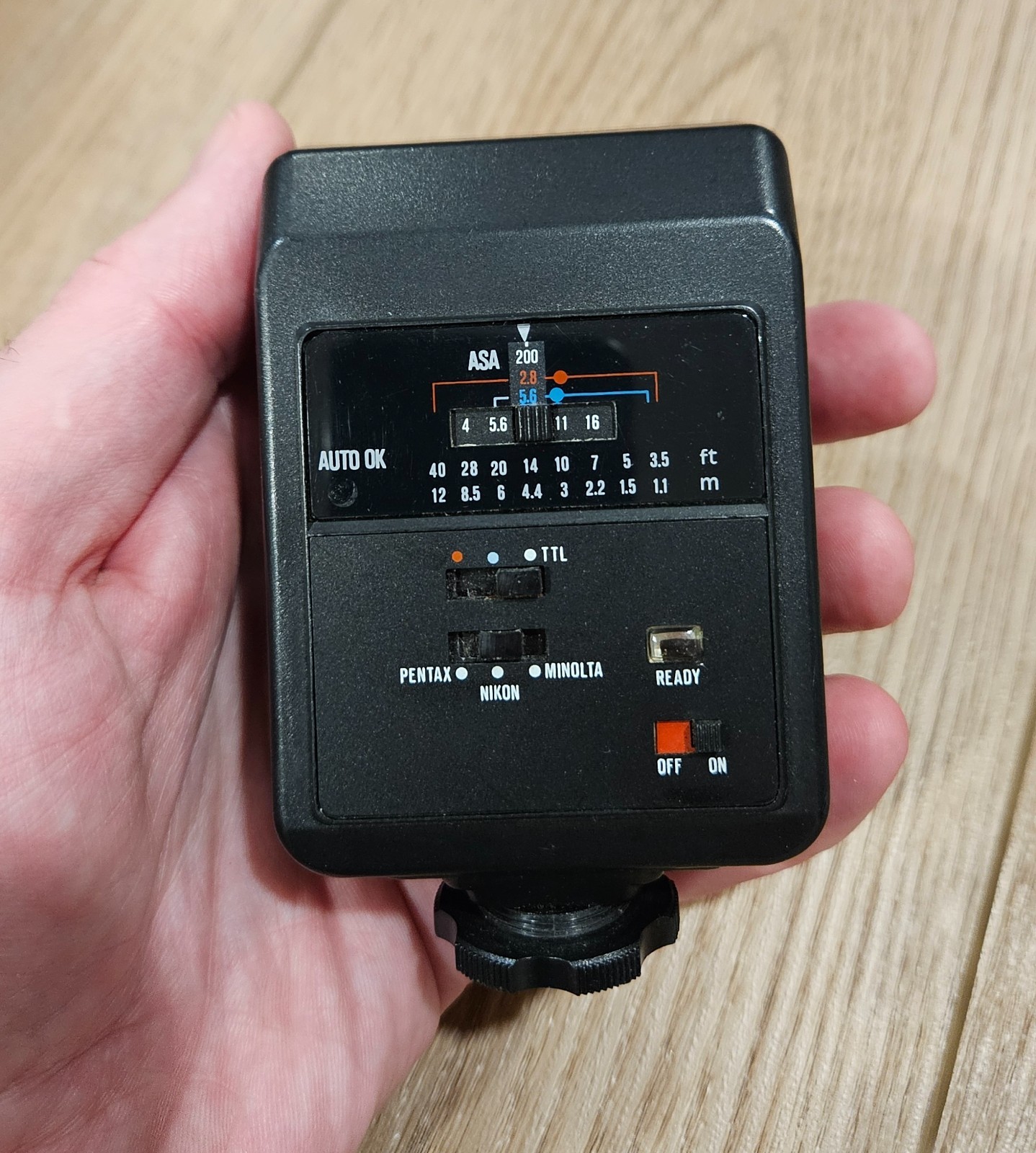 Albinar 87 TTL Dedicated TTL Flash for Pentax Nikon or Minolta UNTESTED