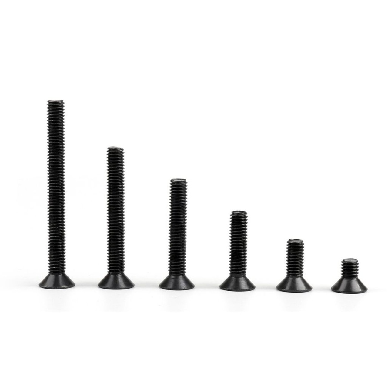 Donathen RC - Inertia Steel Screws, Flat Head, M3x22 (10)
