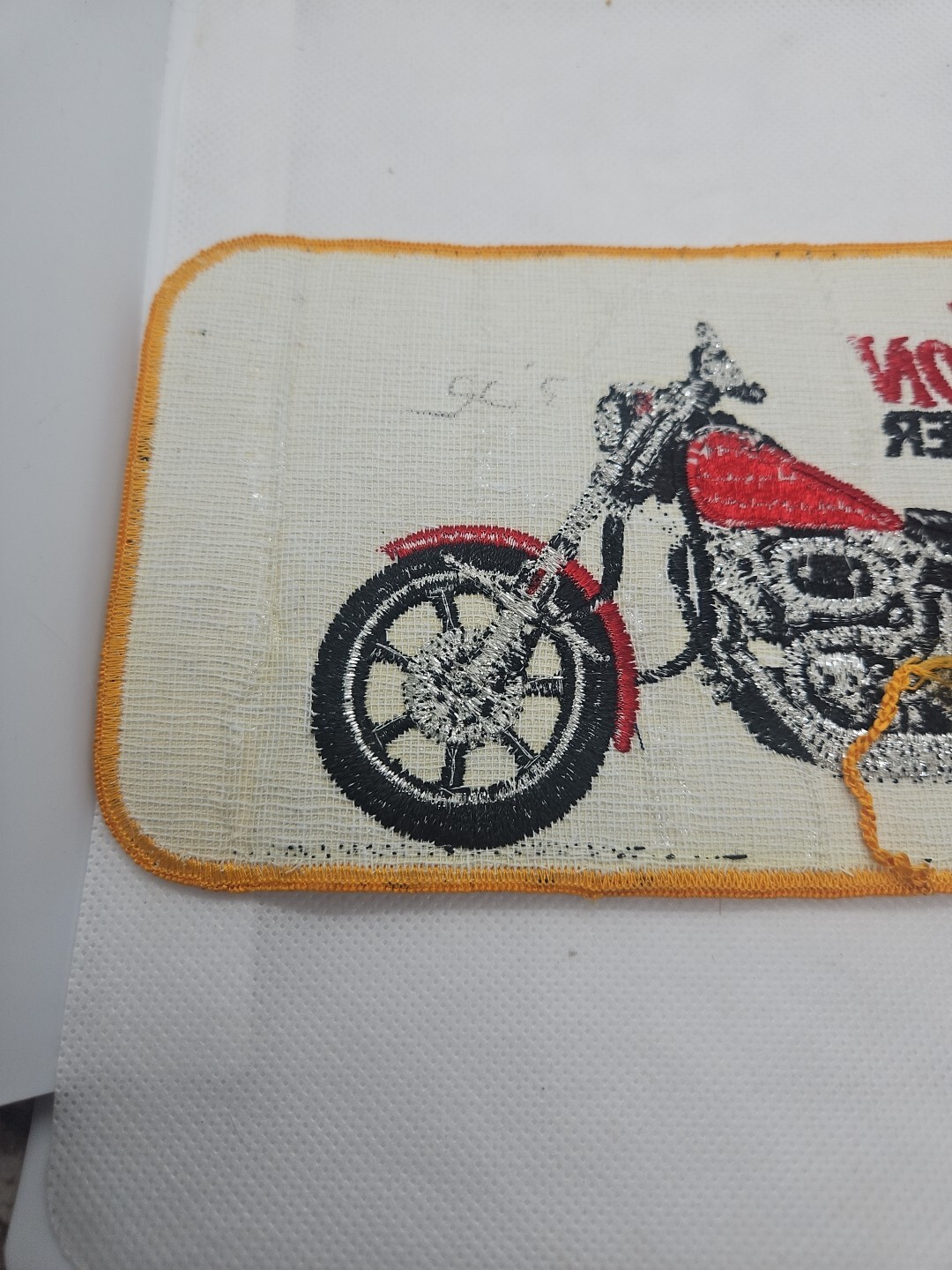 8-1/4 x 4 inch Harley Davidson Low Rider Patch