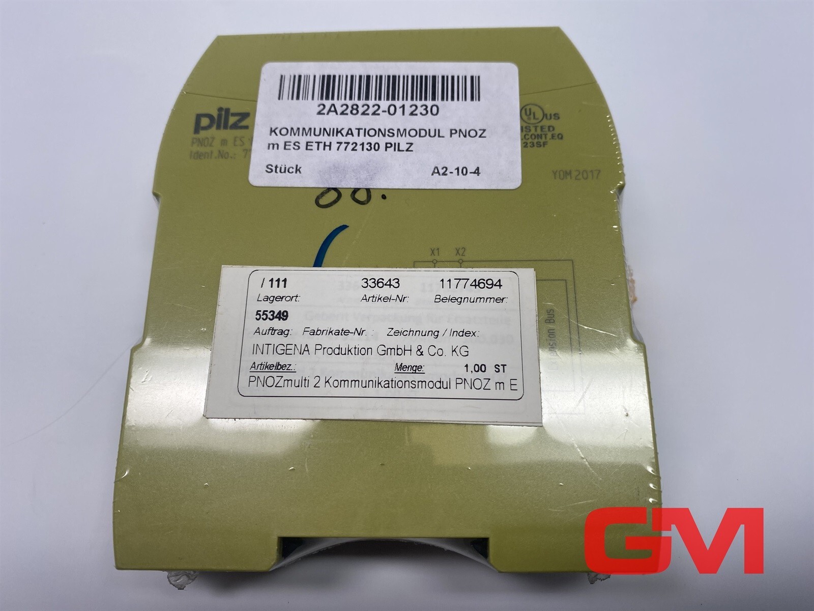 Pilz Communication Module PNOZ M ES ETH Safe Communication Module 772130 Unit