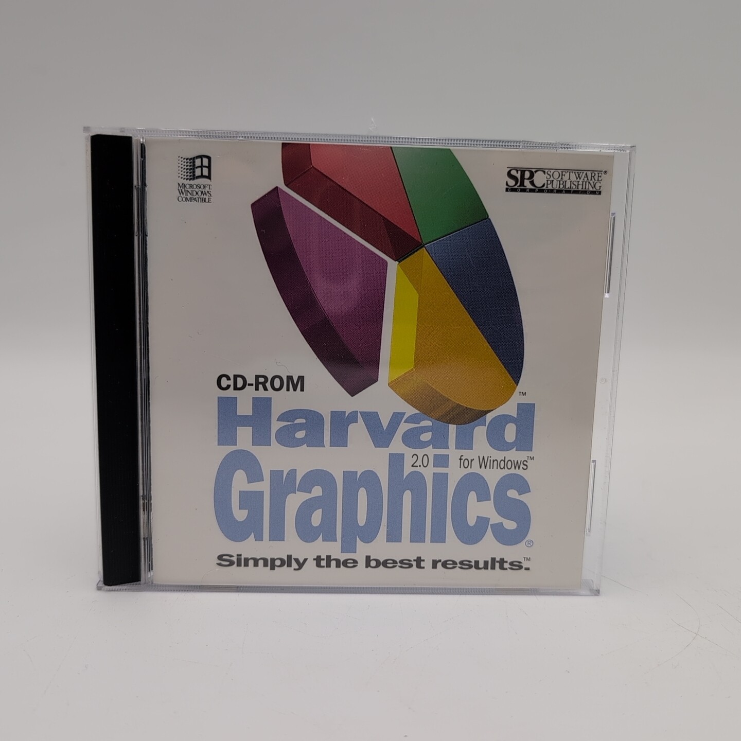 Harvard Graphics 2.0 for Windows 1993 SPC Software Publishing Corporation CD-ROM
