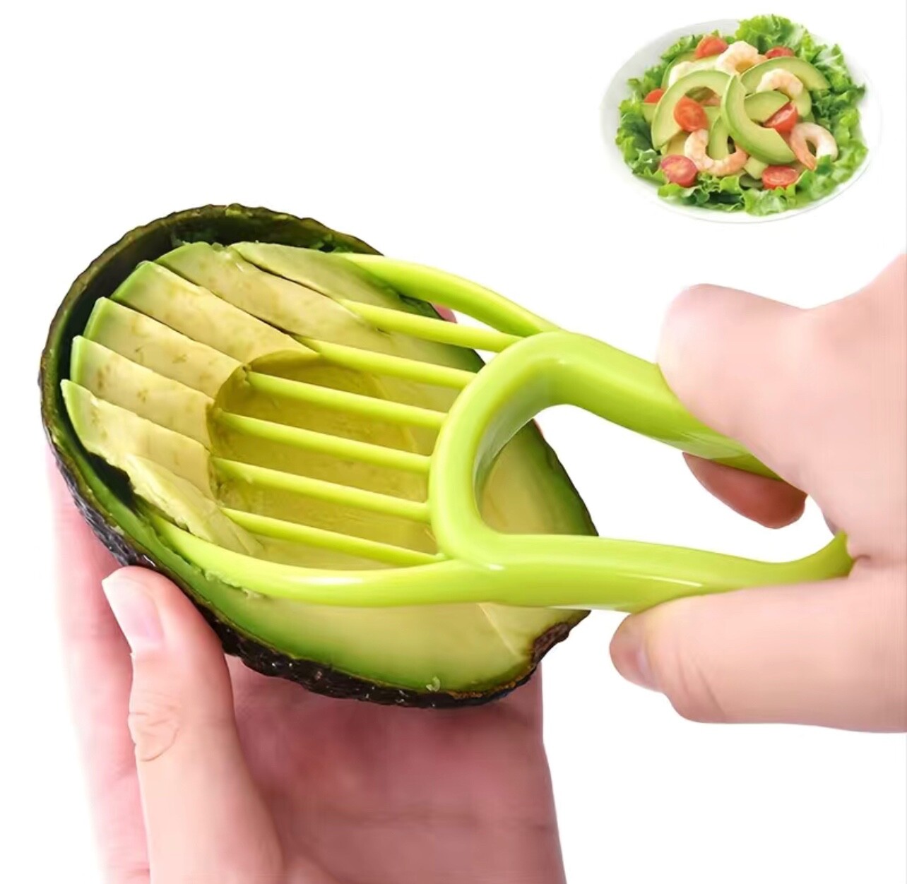 3-in-1 Multifunctional Avocado Slicer Tool Avocado Cutter Knife Vegetable Tool
