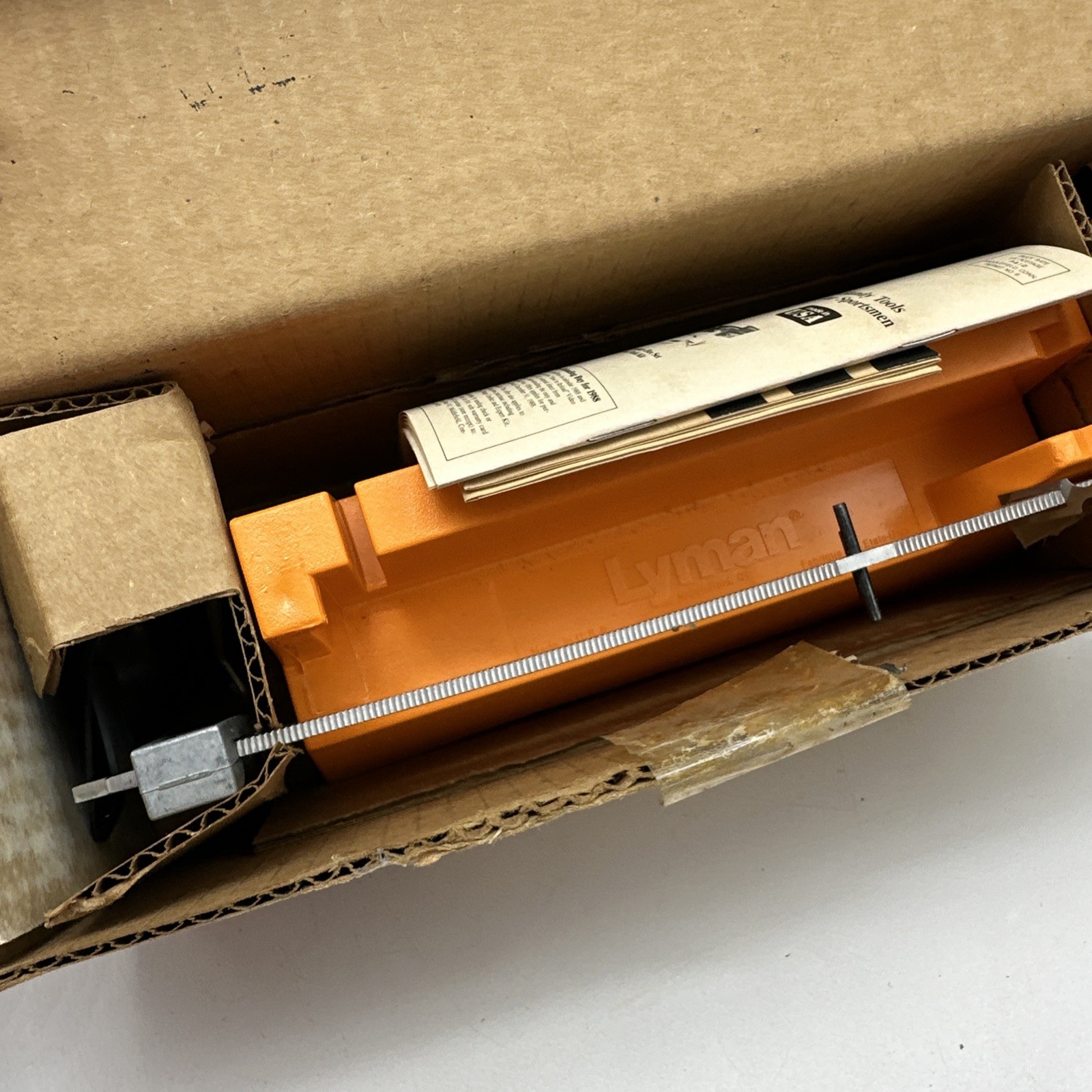 Lyman Acculine Reloading Press Accuscale 505 Grain Precision Reloading Scale