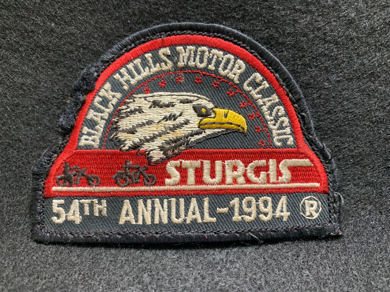 1994 Vintage Sturgis Black Hills Motor Classic 54th Annual Patch