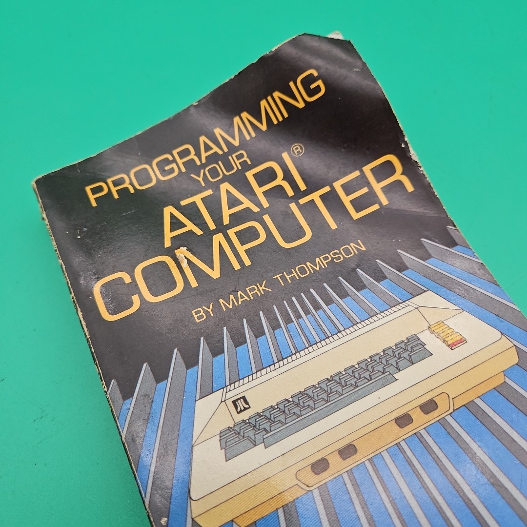 Programming Your Atari Computer By Mark Thompson Vintage Book First Printing