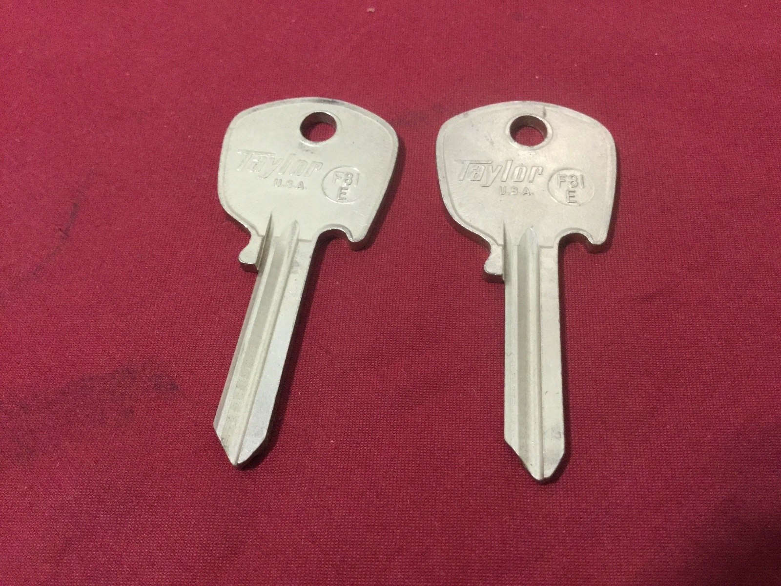 Aston Martin, British Leyland, Fiat, Jaguar & Nissan FT6R Key Blanks, Set of 2
