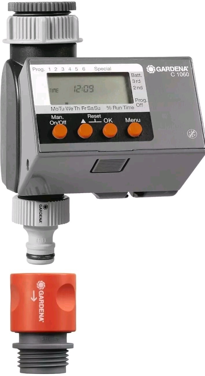 Gardena Comfort C 1060 Programmable Water Computer Sprinkler Timer Irrigation