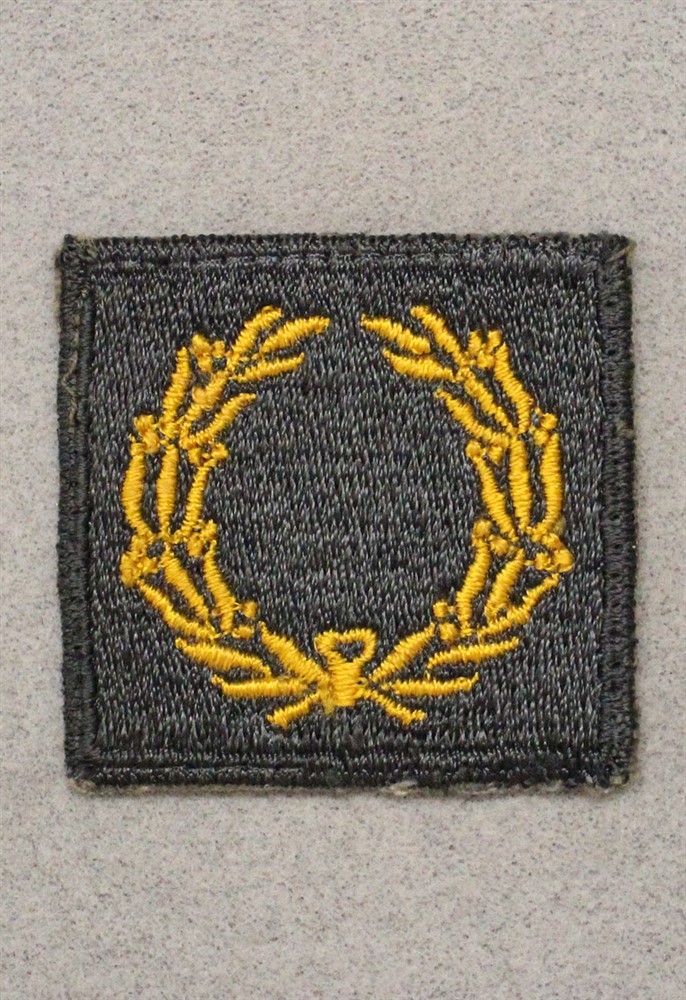 Cloth Army Badge 024: Meritorious Unit Award, 1st Award - on AG
