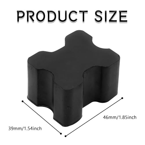 4PCS Rubber Coil Spring Spacers, Heavy Duty Coil Over Suspension Lift Black
