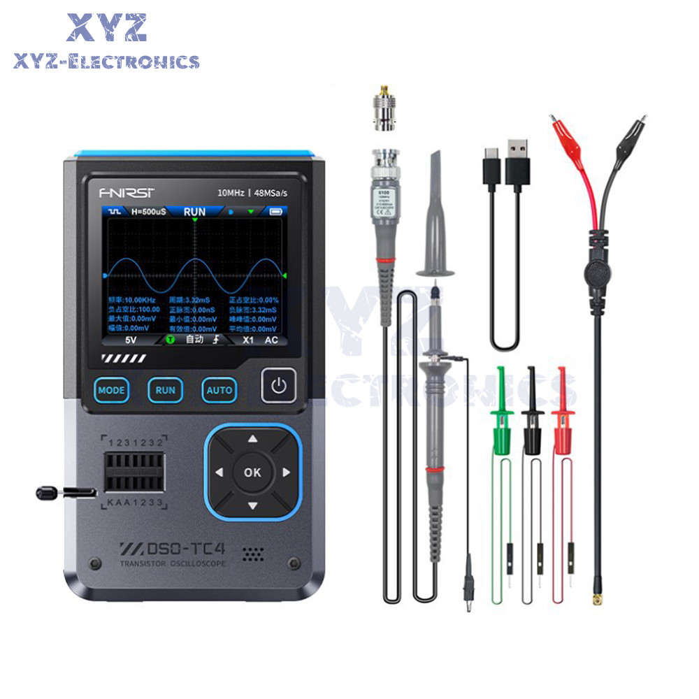 DSO-TC4 3-in-1 Handheld Digital Oscilloscope Transistor Tester Signal Generator