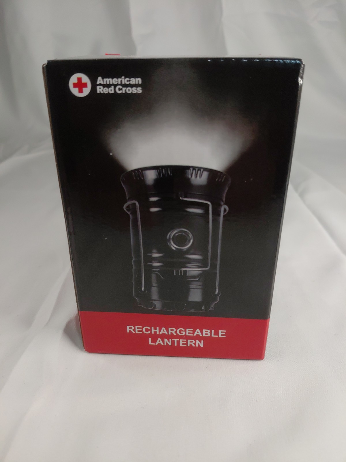 American Red Cross Rechargeable handheld lantern brand new in box solar & USB