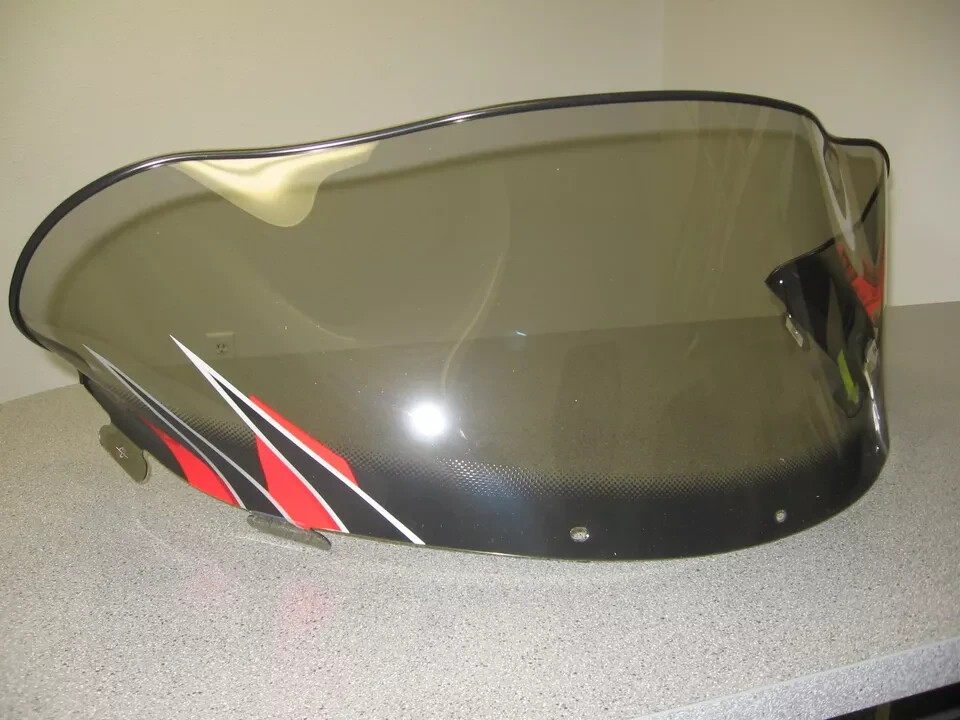 Polaris Snowmobile Edge Chassis 11" Low Smoke Tinted Windshield - 5434988