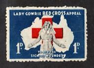 560 - Autrailia, WWII Red Cross Poster Stamp