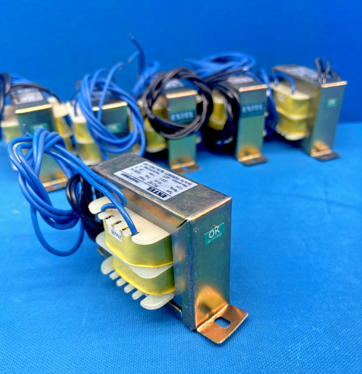 Lot of 6x Estel Power Transformer TR-2152 1 Phase 15VA 50/60HZ P45H-187