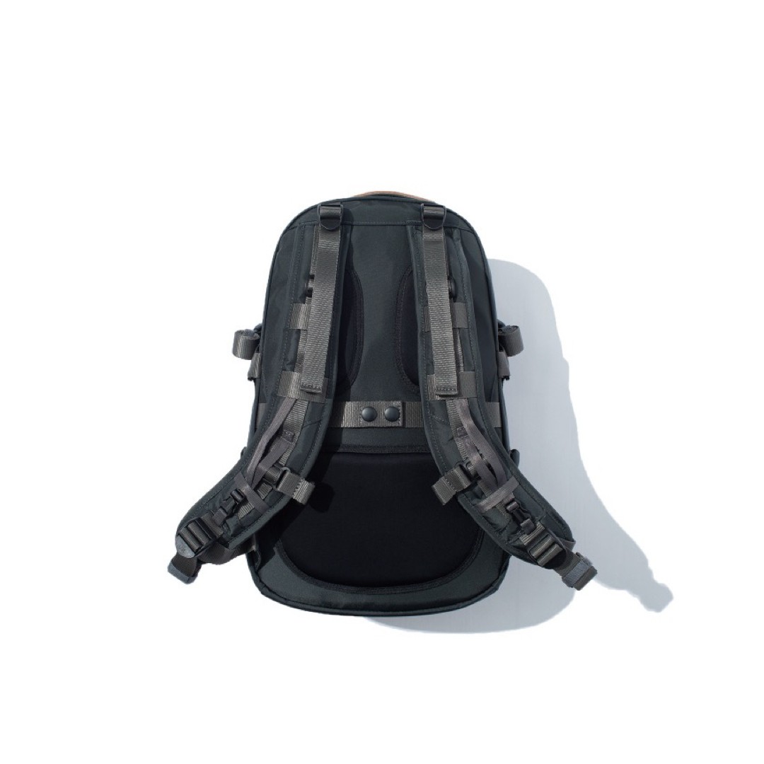 Nylon Rucksack Backpack 28L Gray NWT From Japan