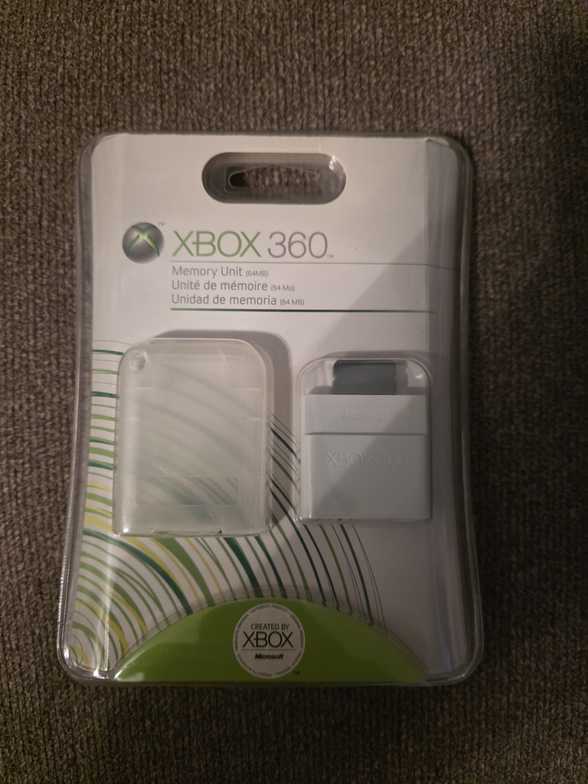 NEW Sealed Microsoft Xbox 360 Memory Unit- White - OEM