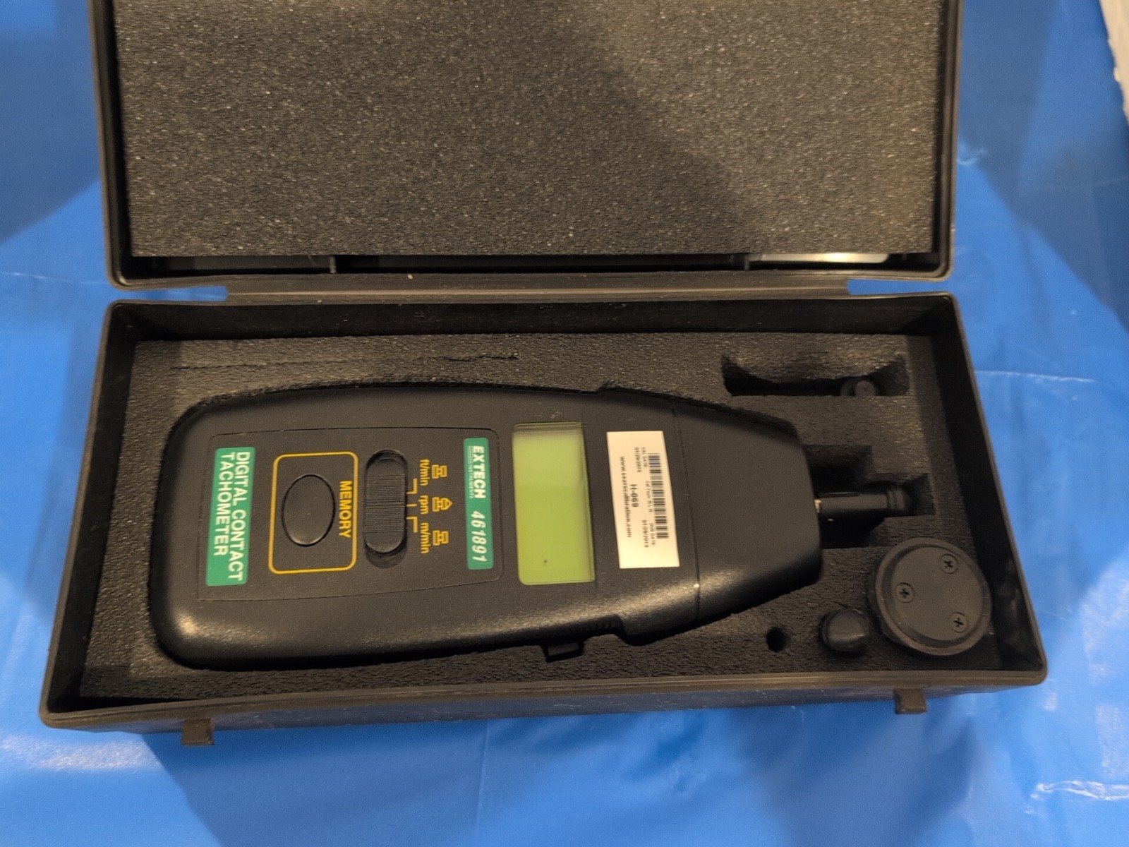 Sears Calibration Extech 481891