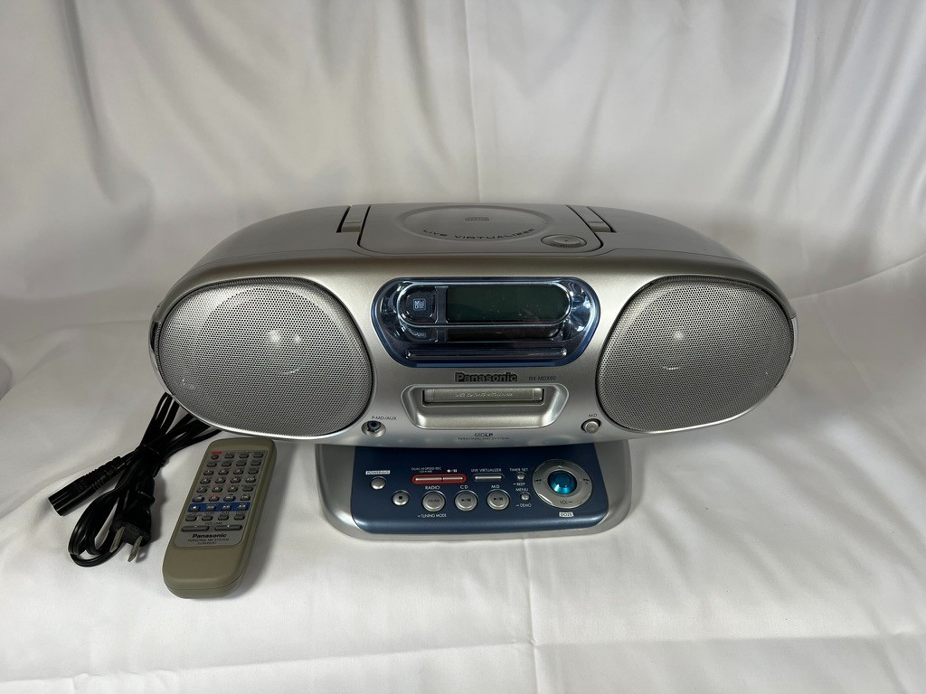 Personal MD system RX-MDX60 CD and MD operation confirmed