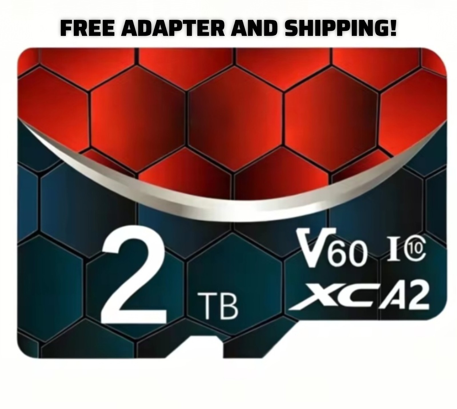 2TB Micro SD Card 4K High Speed *FREE ADAPTER* A2, NEW, FREE SHIPPING