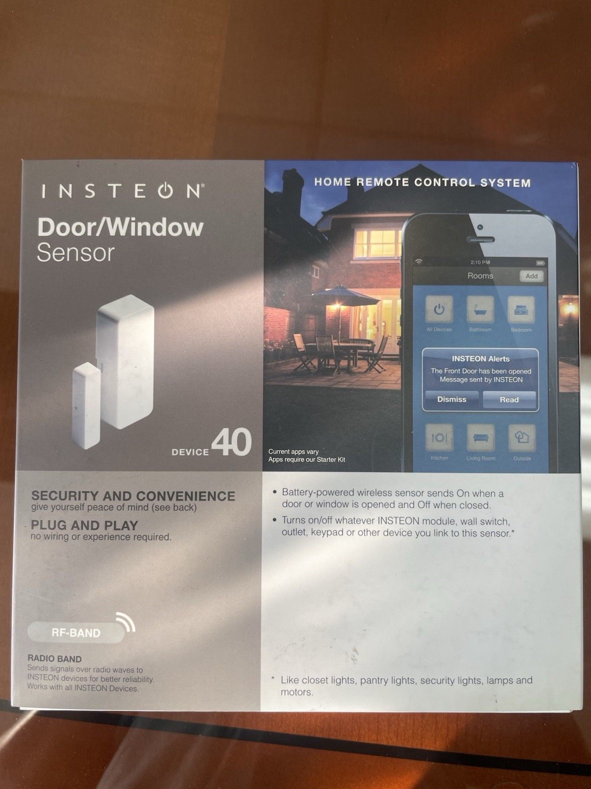 Insteon 2843-292 Wireless Door/Window Sensor NEW