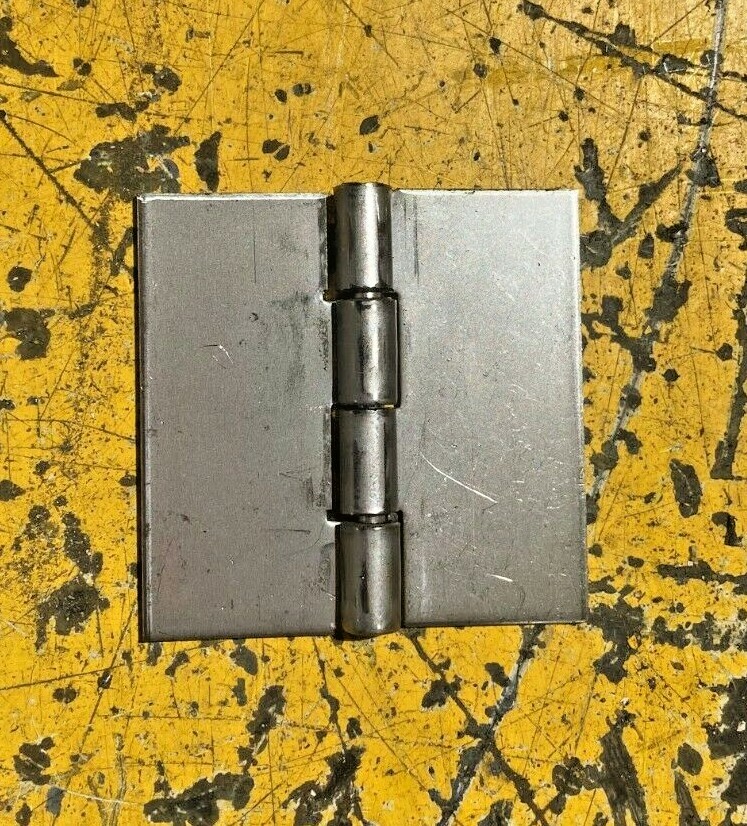 *USA MADE* (LOT OF 25) 304 STAINLESS STEEL HINGE 2" x 2" x .060" NON-DRILLED