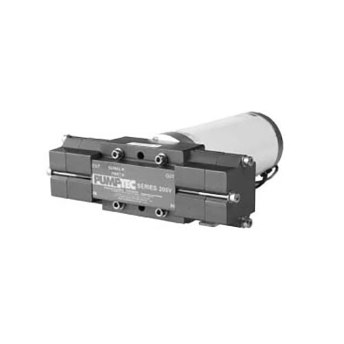 Pumptec 81467 Replaces 81275 207V-085/M8253F, 120v  4 - 3/8" PORTS  500Psi