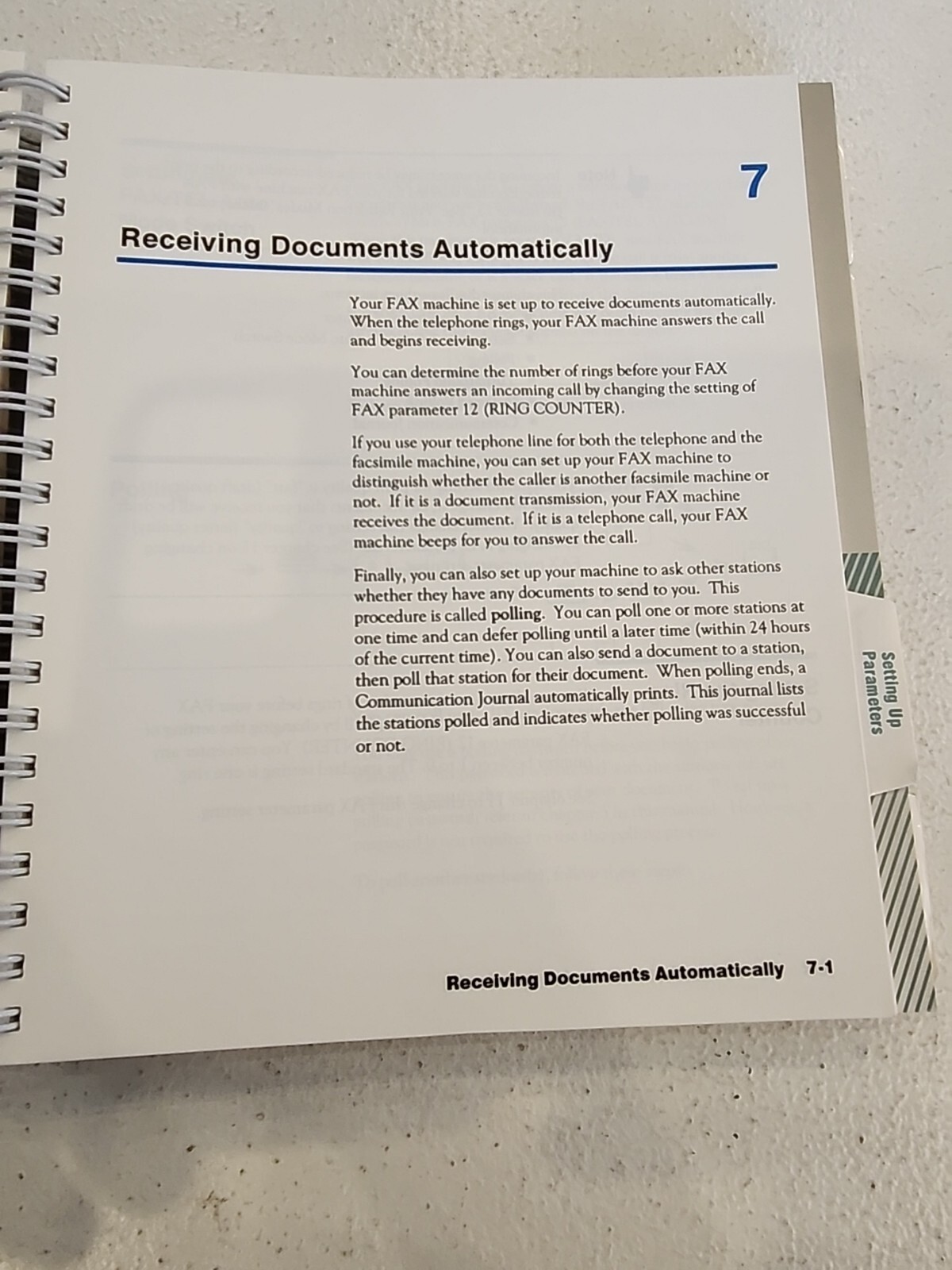 HP FAX-300 Facsimile Machine Reference Manual & Setup Guide - MANUALS ONLY 1991