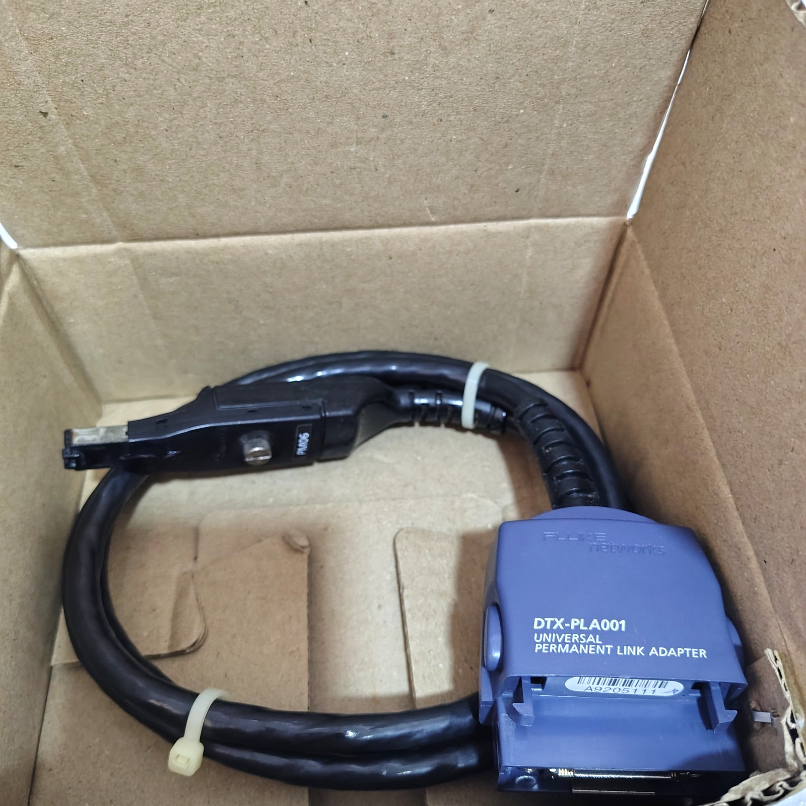 Fluke Networks DTX-PLA001 Universal Permanent Link Adapterw/ PM06 WITH CABLE