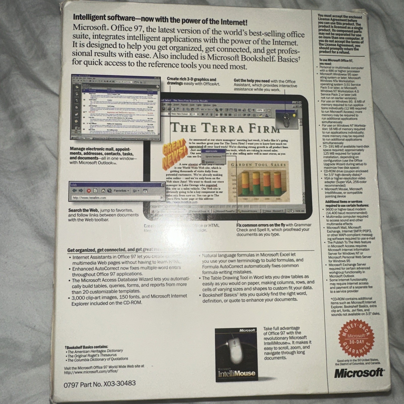 Microsoft Office 97 Professional Edition + Bookshelf Retail 1 User Full Retail