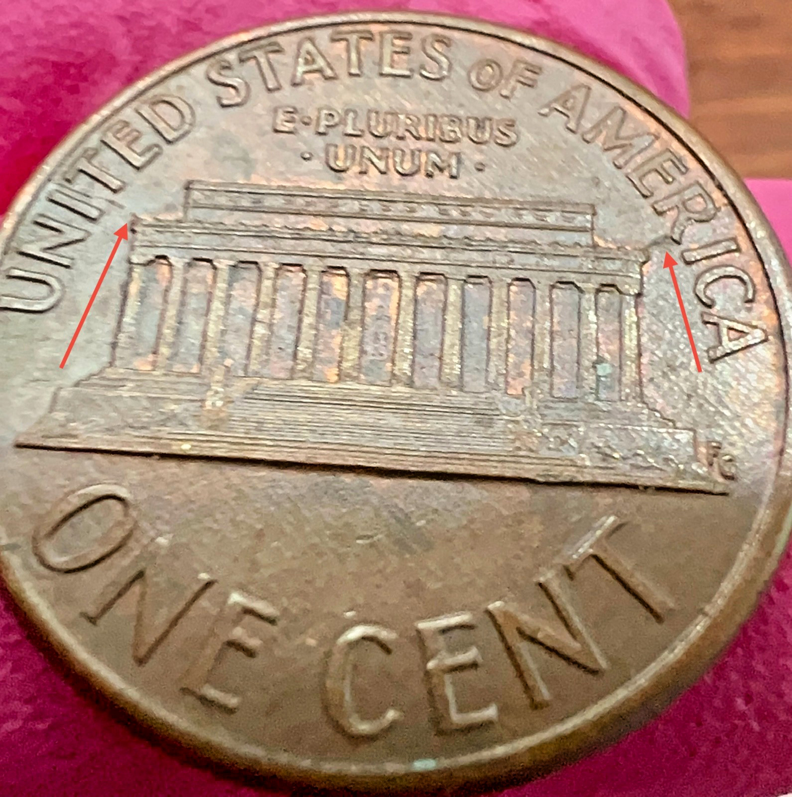 1992 Lincoln Memorial Penny Cent Reverse Die Cracks and DDR with VIDEO - RARE -