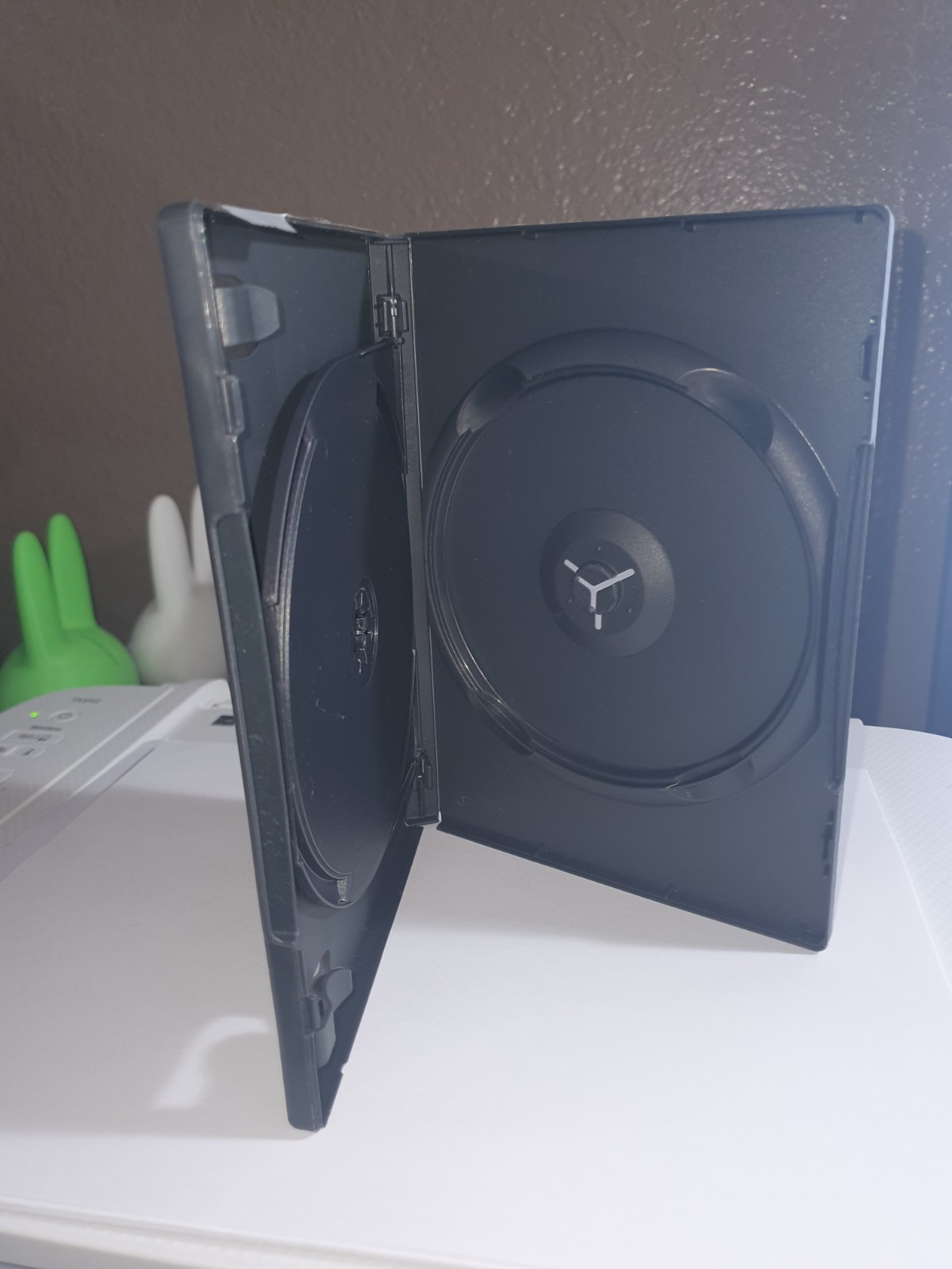 Double Disc PS2 Replacement Empty Case For PlayStation 2 Generic Holder DVD