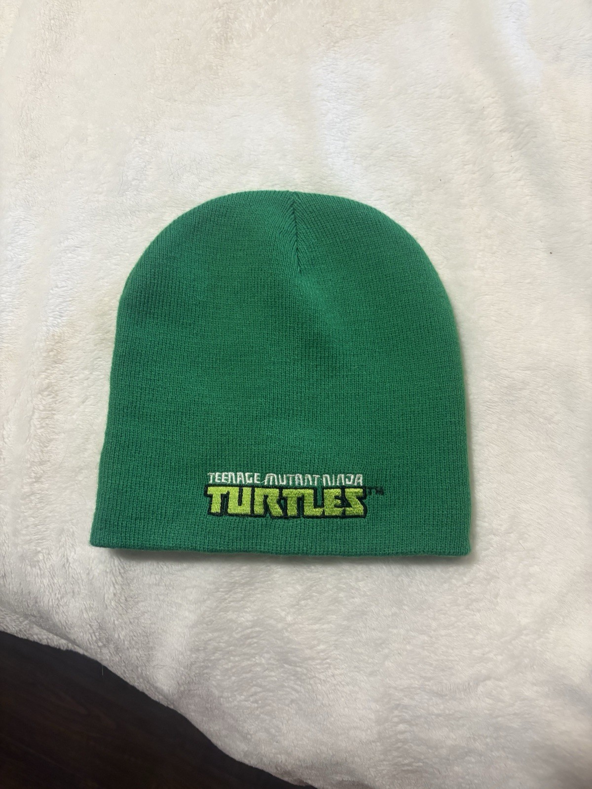 Nickelodeon Cartoon Teen TMNT Turtle Beanie. Excellent Condition Green Cap