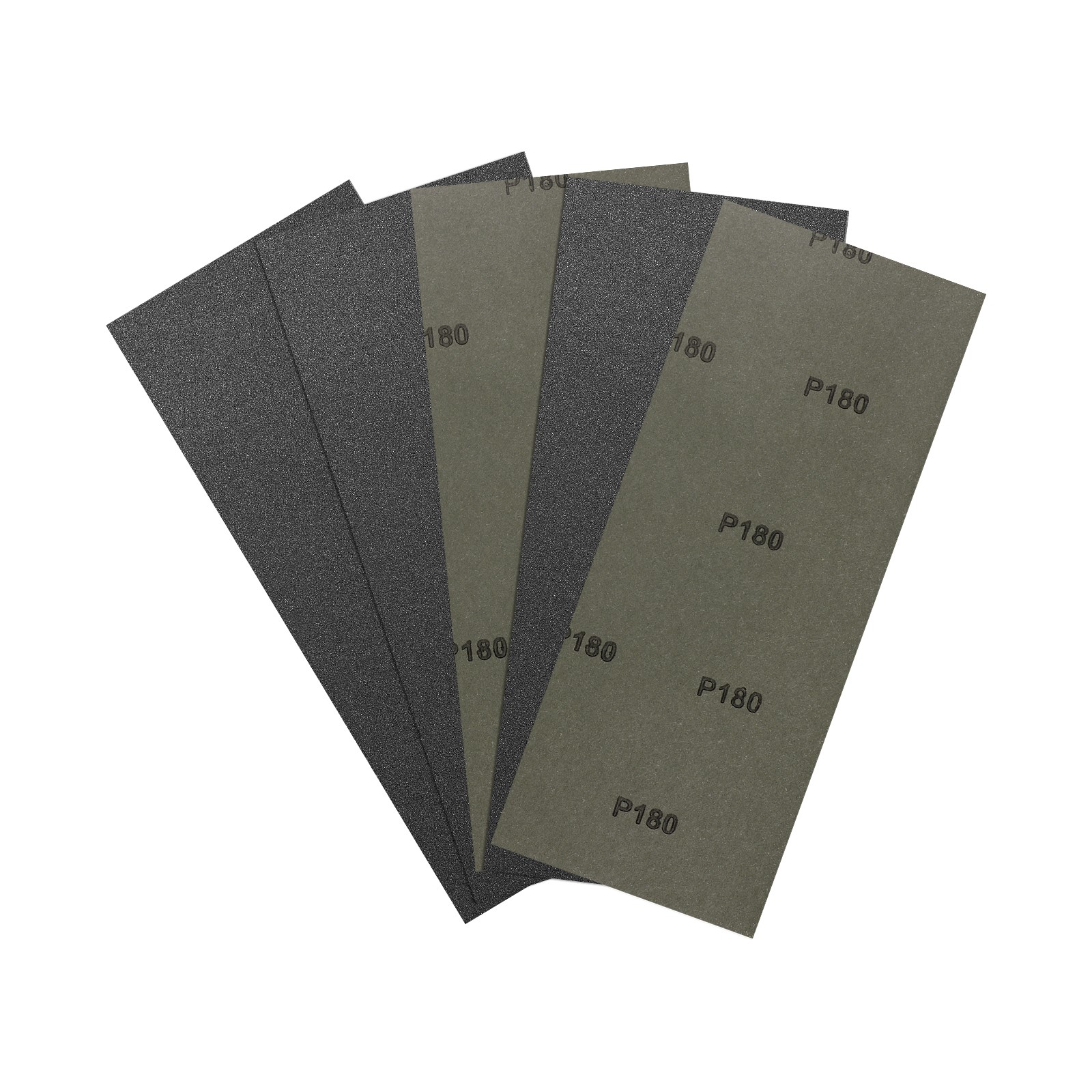 5pcs Sand Papers - [3.6 x 9 Inch x 180 Grits] Wet Dry Sandpaper Sheets