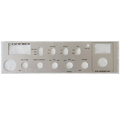 Connex 3300FACEPLATE Replacement Stock Faceplate for CX-3300HP 10 Meter Radio