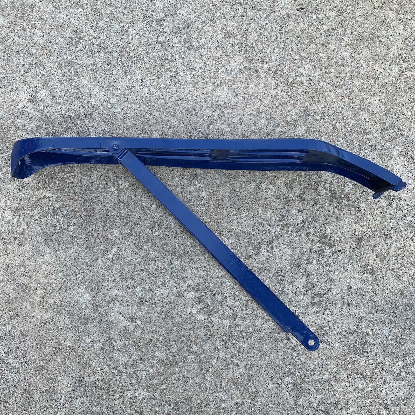 Vintage Rear Rack 9 Slot WALD? Schwinn? Balloon Tire Bike Cruiser Klunker Blue