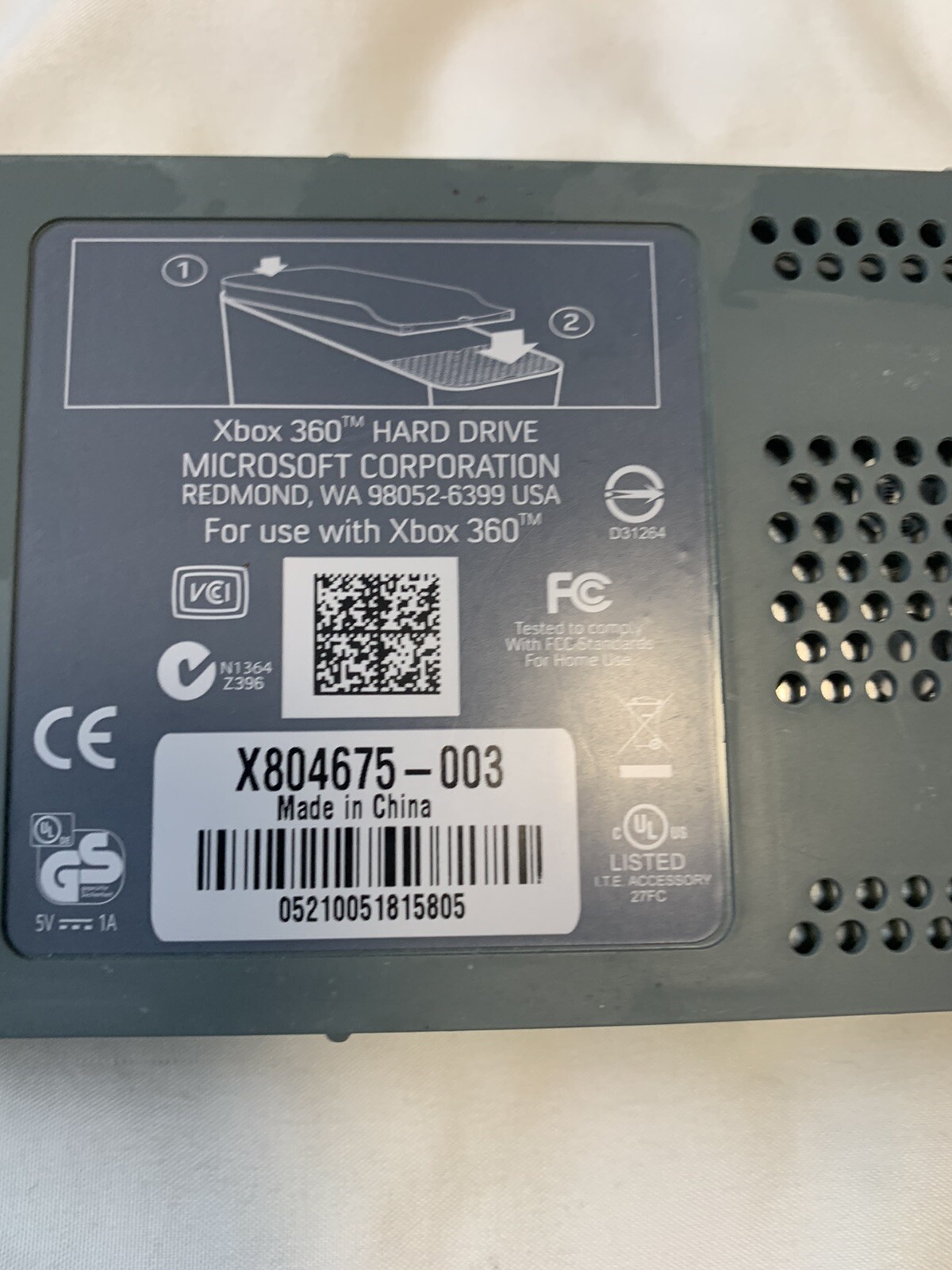 Xbox 360 External Harddrive HDD OEM
